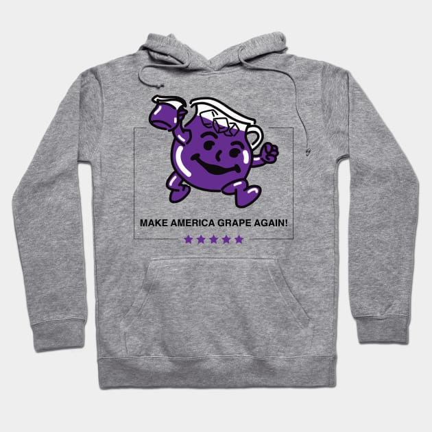 Make America Grape Again Hoodie by duckandbear